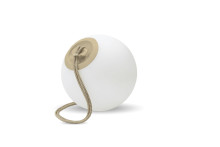 NewGarden NORAI LED Farbwechsel Pendellampe beige + USB Akku Innen & Außen IP65