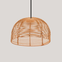 NewGarden BOSSA Pendelleuchte Naturfaser E27 ø35x22 cm