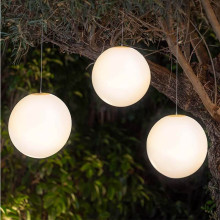 NewGarden PIANETA 35 LED Hängelampe 35cm, Fernbedienung, dimmbar E27 IP44