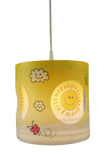 Niermann Sunny Dreh-Pendelleuchte E27 Multicolor, Bunt Made in Germany
