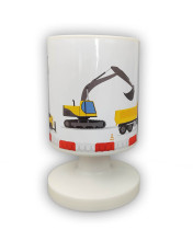 Niermann Baustelle LED Akku-Tischleuchte Warmweiss 1,5W IP44 Weiß, Multicolor