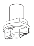 Nordic Global Trac Schienenadapter XTAK144-2, M4 schwarz Dekohaken