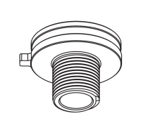 Nordic Global Trac Adapter Nippel XTSA55/12-9, alu, M13, Höhe 12mm, ID 9mm