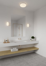 Nordlux Foam Wandleuchte Badezimmer E27 IP44 Weiss 2210131001