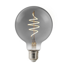 Nordlux 2280162747 SmartE27 G95 LED E27 Leuchtmittel 4,7W Dimmbar Extra-warmweiss Rauchfarben