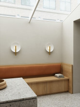 Nordlux Furiko Wandleuchte G9 Messing / Gold indirektes Design-Wandlampe mit Schalter 2320241035