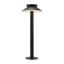 Nordlux JUSTINA Solar LED Aussen-Pollerleuchte Warmweiss 5W Schwarz IP44 2418098003