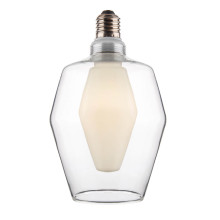 Nordlux 2480012700 DecoE27 Cone 13 Dim LED E27 Leuchtmittel 4W Dimmbar Warmweiss Klar