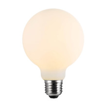 Nordlux 2480082701 DecoE27 G125 Dim LED E27 Leuchtmittel 7,1W Dimmbar Warmweiss Opal weiss