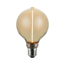 Nordlux 2580022727 DecoE27 G95 Dash Dim LED E27 Leuchtmittel 4W Dimmbar Extra-warmweiss Bernstein