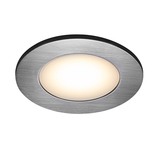 Nordlux Leonis 2700 3er-Pack LED Einbauleuchte 3x4.5W Warmweiss Nickel IP65 wasserfest 49160155