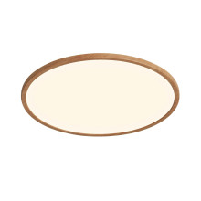 Nordlux 50056104 OJA 42 Dim LED Deckenleuchte 24W Dimmbar Warmweiss Holzfolie IP54