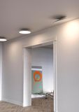 Nordlux Design for the People ALBA LED Deckenleuchte Weiss 24W 1600Lm 2700K warmweiss