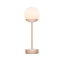 NewGarden NORAI SLIM 35 messing LED Tischleuchte 3-Touch-Dimmer Akku Innen & Außen IP44