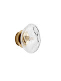 Nova Luce Wandleuchte King G9 Altmessing Glas Metall Ø17cm 9006033