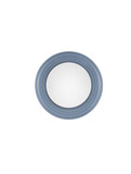 Nova Luce Wandleuchte Orbique G9 Graublau Opal Glas Keramik Ø22cm 9009209