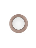 Nova Luce Wandleuchte Orbique G9 Mokka Opal Glas Keramik Ø22cm 9009210