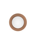 Nova Luce Wandleuchte Orbique G9 Karamell Opal Glas Keramik Ø22cm 9009212