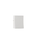 Nova Luce LED Außen-Wandleuchte Boxy 3W warmweiss 3000K IP65 Weiß Aluminium 9x6,5cm 9030149