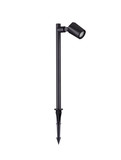 Nova Luce Wegeleuchte Spy schwenkbar GU10 IP65 salzwasserfest Schwarz Aluminium 50cm 9030156