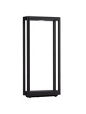 Nova Luce LED Wegeleuchte Cosmic 8W warmweiss 3000K IP65 Schwarz Aluminium 50cm 9030590