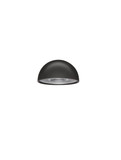 Nova Luce LED Akku-Leuchtenkopf Lumo dimmbar 2W warmweiss 3000K USB IP54 Schwarz Aluminium Ø5cm 9030607