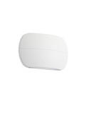 Nova Luce LED Außen-Wandleuchte Prato 10W warmweiss 3000K IP65 Weiß Aluminium 18x11cm 9030747