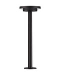 Nova Luce LED Wegeleuchte Nitro 12W warmweiss 3000K IP65 salzwasserfest Schwarz Aluminium 44cm 9030750