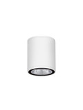Nova Luce LED Außen-Deckenleuchte Lumina 6W warmweiss 3000K IP65 salzwasserfest Weiß Aluminium Ø6,5cm 9030843