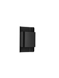 Nova Luce LED Außen-Wandleuchte Nocta 10W warmweiss 3000K IP54 salzwasserfest Schwarz Aluminium 18x13cm 9030922