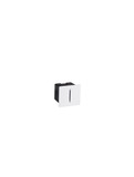 Nova Luce LED Wandeinbauleuchte Aizen 3W warmweiss 3000K IP65 Weiß Aluminium 7x6,5cm 9050709