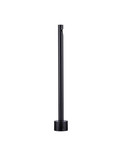 Nova Luce LED Wegeleuchte Luxor drehbar 4W warmweiss 3000K IP65 salzwasserfest Schwarz Aluminium 60cm 9060249