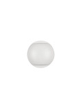 Nova Luce LED Außen-Wandleuchte Passo 4W warmweiss 3000K IP65 salzwasserfest Weiß Aluminium Ø12cm 9136414
