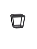 Nova Luce LED Sockelleuchte Opu 24W warmweiss 3000K IP65 salzwasserfest Anthrazit Aluminium 26cm 9136448