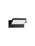 Nova Luce LED Außen-Wandleuchte Sally schwenkbar 20W warmweiss 3000K IP54 salzwasserfest Schwarz Aluminium 21x16,5cm 9176105