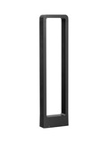 Nova Luce LED Wegeleuchte Minimal 7W warmweiss 3000K IP65 salzwasserfest Schwarz Aluminium 65cm 9176112