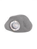 Nova Luce LED Akzentleuchte Petra 3W warmweiss 3000K IP65 salzwasserfest Grau Beton 20x14cm 9186183