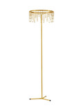 Nova Luce LED Stehleuchte Stellar dimmbar 17W warmweiss 3000K Gold Aluminium Kupfer 140cm 9186982