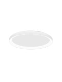 Nova Luce PERTINO LED Deckenleuchte Weiß 30W Warmweiss 6x38cm dimmbar 9345680