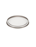 Nova Luce LED Deckenleuchte Ormi dimmbar 38W CCT warm-/neutralweiss 2700/3000/4000K Champagnerbraun Aluminium Ø45cm 9345697