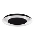 Nova Luce LED Deckenleuchte Epos dimmbar 38W CCT warm-/neutralweiss 2700/3000/4000K Schwarz Weiß Aluminium Ø60cm 9345705