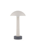 Nova Luce LED Wegeleuchte Tura 7W warmweiss 3000K IP65 salzwasserfest Weiß Beton 35cm 9540268
