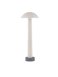 Nova Luce LED Wegeleuchte Tura 7W warmweiss 3000K IP65 salzwasserfest Weiß Beton 55cm 9540269