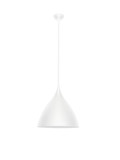 Nova Luce Pendelleuchte Syntopia 3-flammig 3xE27 Weiß Metall Ø46cm 9695296