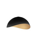 Nova Luce Deckenleuchte Opsi E27 Schwarz Gold Metall Ø50cm 9695297