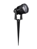 Nova Luce LED Erdspießleuchte Quick schwenkbar 10W warmweiss 2700K IP65 Schwarz Aluminium 11cm 9844058