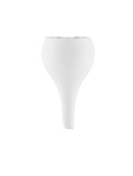 Nova Luce Wandleuchte Miso E14 Weiß Gips 38x22cm 9919106