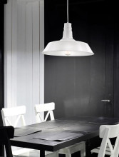 Nova Luce OSTERIA Pendelleuchte E27 Weiß 115x46cm dimmbar 420202