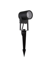 Nova Luce VIDA Spießleuchte GU10 Schwarz 10W IP65 7x9,5x21cm dimmbar 9026128