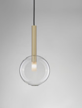 Nova Luce AMELIA Pendelleuchte G9 Gold 190,5x20cm dimmbar 9028831